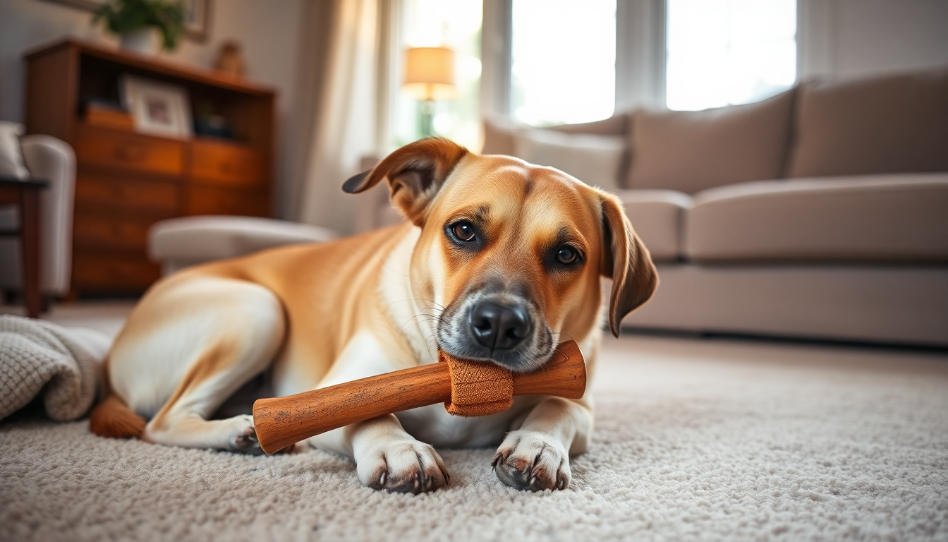 Waarom heeft een hond kauwbehoefte?