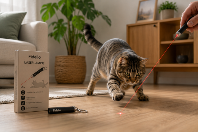 Laserlampjes voor katten