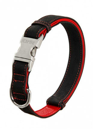 Karlie Buffalo Ultra Halsband - Schwarz/Rot