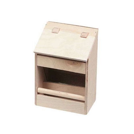 Karlie Flamingo Futterkrippe aus Holz für Vögel