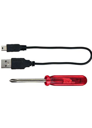Trixie Flash Leuchtring USB Pink