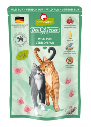 GranataPet Delicatessen Pouch Wild PUR 85 g