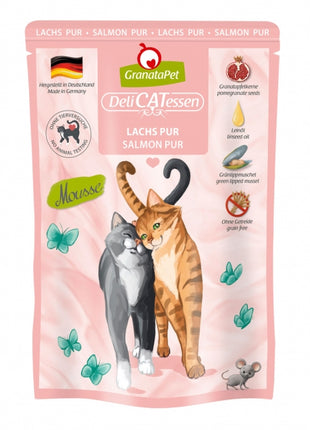 GranataPet Delicatessen Pouch Lachs PUR 85 g