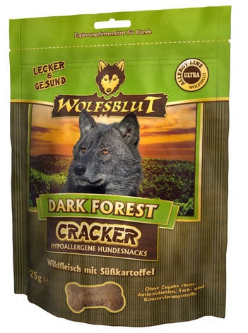 Wolfsblut Dog Cracker Dark Forest - dziczyzna i bataty 225g
