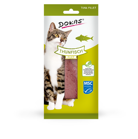 Dokas Cat Snack Filet Thunfisch 22g