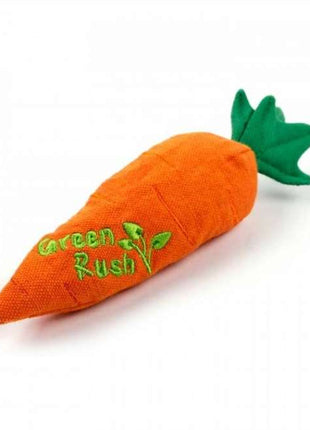 All for Paws Green Rush Carrot Katzenspielzeug mit Catnip