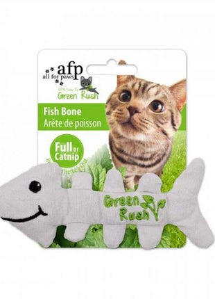 All for Paws Green Rush Fish Bones