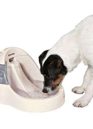 Trixie Fresh Flow Deluxe Wasserspender - cremeweiß