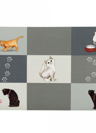 Trixie Napfunterlage Patchwork Cat