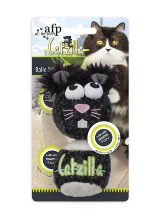 All for Paws Catzilla Mouse Ball extra großes Katzenspielzeug