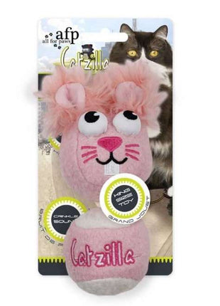 All for Paws Catzilla Mouse Ball extra großes Katzenspielzeug