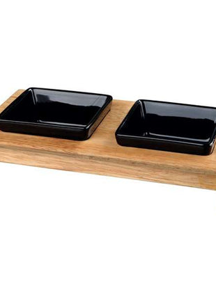 Trixie Napf-Set Keramik/Holz