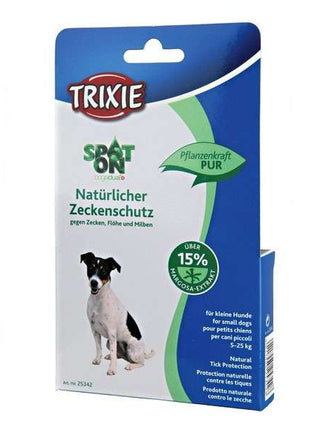 Trixie Spot-On Natürliches Zeckenmittel f. kleine Hunde