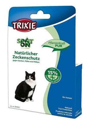 Trixie Spot-On Natürliches Zeckenmittel f. Katzen