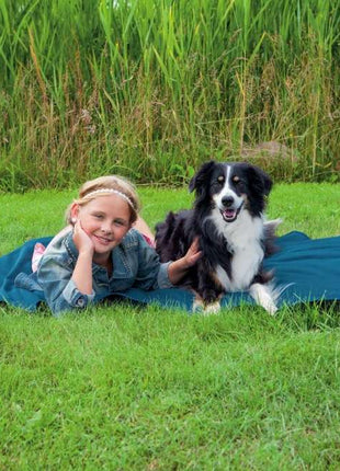 Trixie Insect Shield® Outdoor-Decke - Dunkelblau - 150 x 100 cm