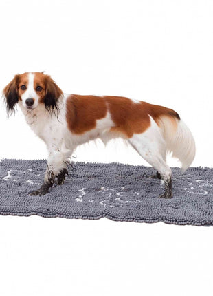 Trixie wasserfeste Schmutzfangmatte - grau - 80 x 55 cm