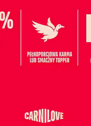 Carnilove Cat Duck - kaczka w sosie saszetka 85g