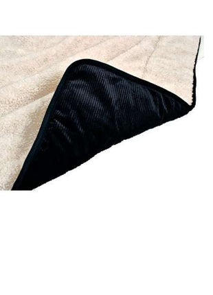 Trixie Hundedecke Cody - 125 x 100 cm, schwarz/beige