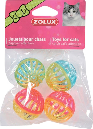 Zolux Kattenspeelgoed Bal Twist Met Bel Assorti