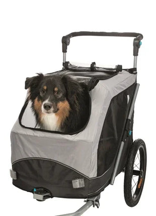 Trixie Hondenfietskar Opvouwbaar Grijs