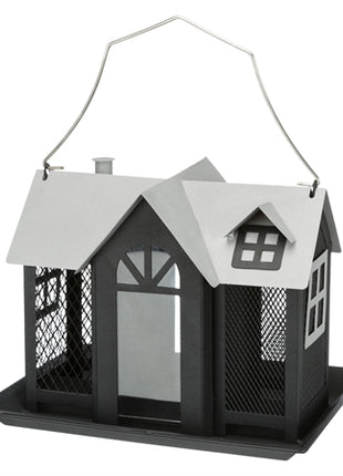 Trixie Voederhuis Villa Metaal Zwart