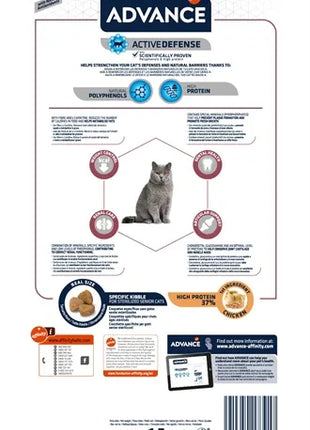 Advance Cat Sterilized Sensitive Senior 10+