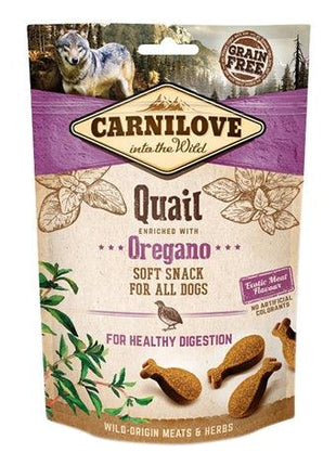 Carnilove Soft Snack Kwartel / Oregano