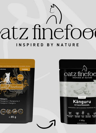 Catz Finefood Pure (Purrrr N.107) Kangur saszetka 85g