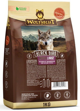 Wolfsblut Dog Black Bird Adult Large - indyk i bataty 1kg