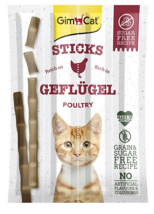GimCat Sticks Geflügel - 4 Stück