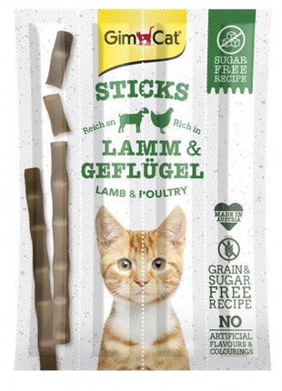 GimCat Sticks Lamm & Geflügel - 4 Stück