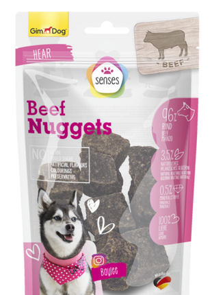 GimDog Senses Pure Beef Nuggets 100 g