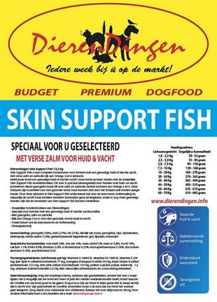 Merkloos Budget Premium Dogfood Skin Support Fish