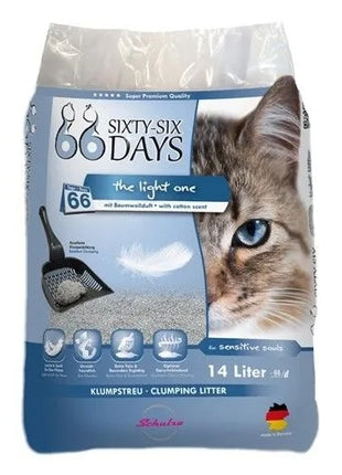 Merkloos 66 Days Cotton Light Kattenbakvulling