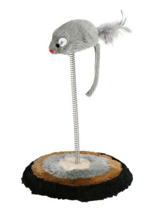 Trixie Maus auf Feder - ca. 14,5 x 22 cm