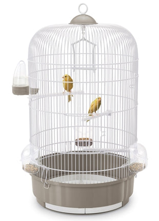 Imac Vogelkooi Luna Taupe / Wit