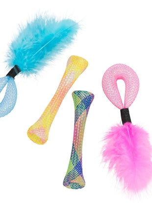 Trixie Set Tubes Met Ratel 4St Assorti