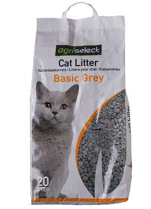 Agriselect Basic Grey Kattenbakvulling