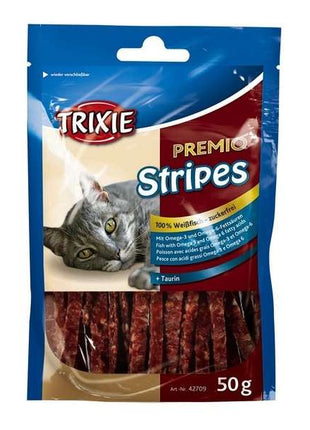 Trixie Premio Stripes Weißfisch 50g