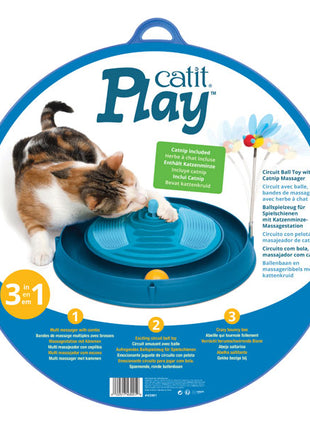 CATIT Play-n-Scratch mit Massagematte - Blau