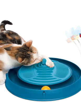 CATIT Play-n-Scratch mit Massagematte - Blau