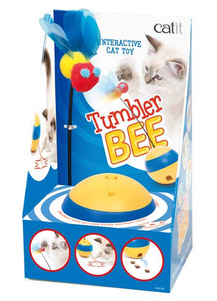 CATIT Tumbler Bee Laser-Spielzeug