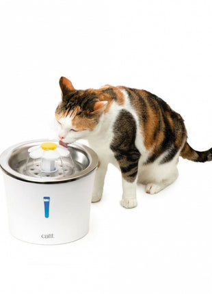 Catit Blumentrinkbrunnen mit Edelstahleinsatz