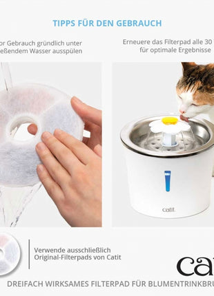 Catit Triple Action Filter rahmenlos - 6 Stück