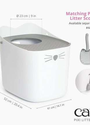 Catit Pixi Katzentoilette - grau