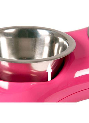Karlie Flamingo The Bone Bowl Doppelnapf