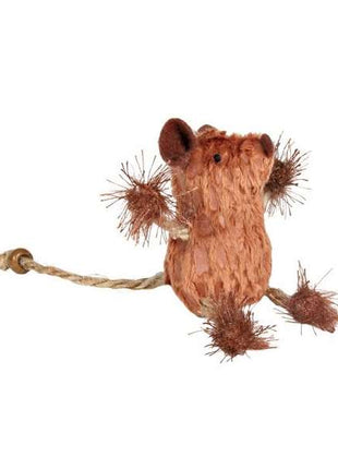 Trixie Stoffmaus mit Perle - 8 cm