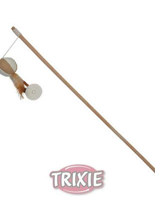 Trixie Spielangel Ball mit Federn