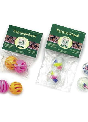 Karlie Katzenspielball mit Glocke - 2 Stück