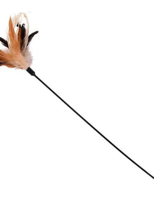 Karlie Spielstick Earth mit Federn + Maisblättern - 67 cm